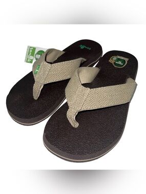 NWT Sanuk Men’s Beer Cozy Ultra Tx Flip Flop